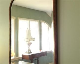 Antique Oak Mirror $50