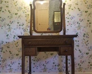 Vanity with Mirror $100