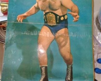 PLL #28 Bruno Sammartino Poster  Pending Purchase  - appointments to view on June 11th 