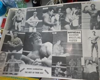 PLL #37 Wrestling Poster  Pending Purchase  - appointments to view on June 11th 