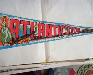 PLL #52 Atlantic City, New Jersey - Vintage Pennant @ $10 