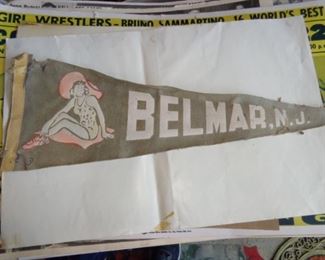 PLL #53 Belmar  New Jersey - Vintage Pennant @ $10 