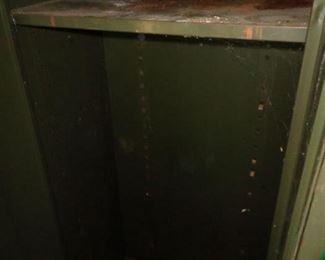 PLL #98 Green Metal Cabinet  $25