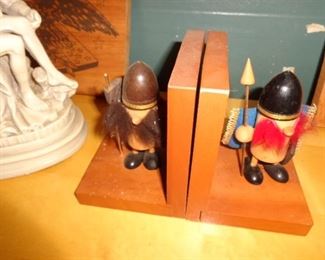 PLL #107  Viking Bookends $15 pair