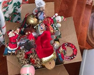 PLL #217 Assorted Christmas Ornaments & Decorations - Make Appointment