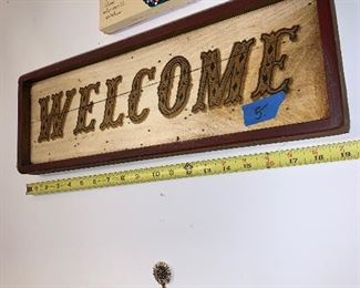 PLL #265 Welcome Sign $5