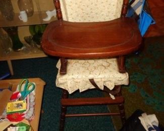 PLL #180 Vintage High Chair - Great for Doll Display