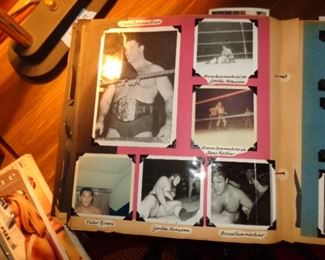 PLL #575 Wrestling Scrap Book (red) $45
