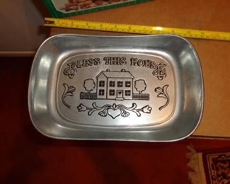 PLL #729 Pewter tray $5