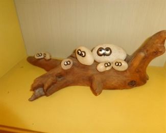 PLL #742 Stoned Owls on Wood $10