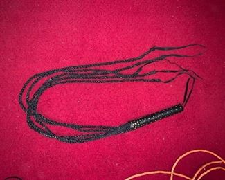 PLL #902 Leather Whip/Flogger $25