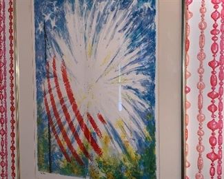 PLL #904 Patriotic Framed Art $25