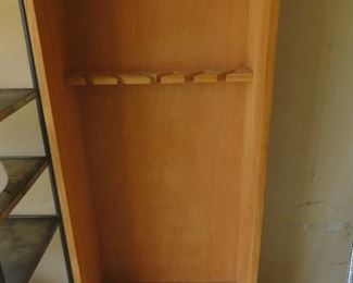 unfinished gun cabinet