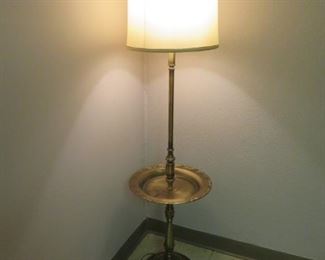 vintage brass lamp
