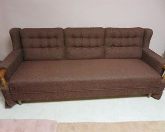 vintage convertable couch