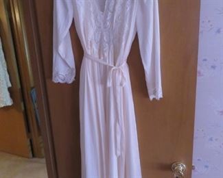 fancy gown and robe set