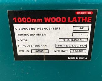 Wood Lathe Tool