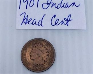 Indian Head Cent 1901 