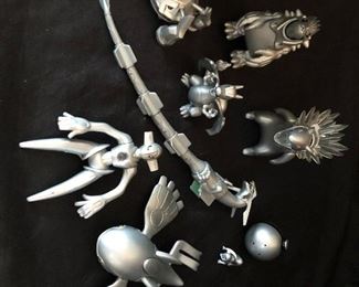POKEMON 10th Anniversary Silver Figurines