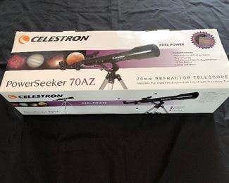Celestron Power Seeker 70AZ 70mm Refractor Telescope