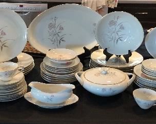 Royal Sovereign Fine China "Blush Rose" Pattern