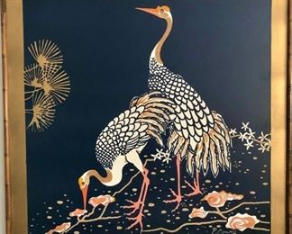 Two Cranes by P. Campos https://ctbids.com/#!/description/share/415335