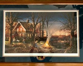 Terry Redlin LE Print "Autumn Evening" https://ctbids.com/#!/description/share/415332