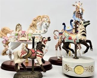 Lenox Carousel Horses (4) https://ctbids.com/#!/description/share/416370