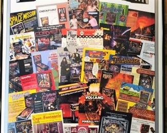 Vintage Pinball Art and Design Expo Poster https://ctbids.com/#!/description/share/416378