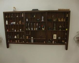 print drawer with miniatures