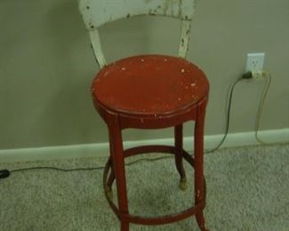 Old kitchen stool