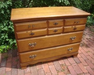 Solid maple dresser
