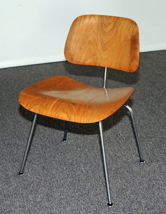 Early Charles & Ray Eames for Evans DCM Chairr With Evans Labels $600