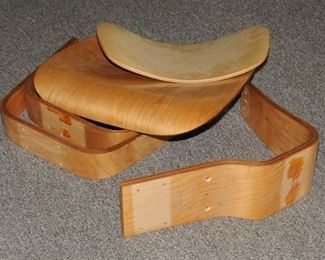 Early DCW Bent Plywood Chair by Charles Eames for Evans, 1940s 160.00