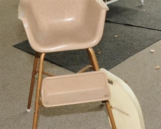 50's Molded Fiberglass in the Eames Style Youths Chair $90.00