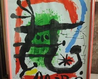 MIRO GALERIE MAEGHT ORIGINAL POSTER $120.00