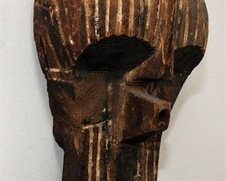 Antique Mask African Songye Kifwebe Male Mask, Lubba, DRC $200.00