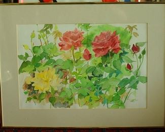 SALLY A SWISS NOTED EAST LANSING ARTIST & TEACHER $300.00