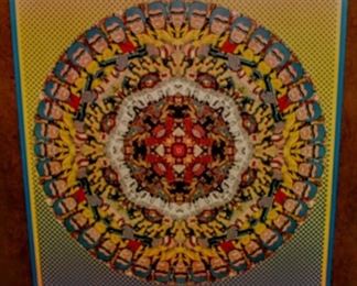 PETER MAX POSTER CAPTAIN MIDNIGHT 24 x 36" 1969 $250.00