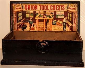 ANTIQUE "BLISS" UNION TOOL CHEST $150.00