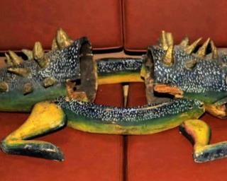 RARE MEXICAN DANCE FULL BODY MASK ~ TO BE WORN AROUND WAIST $200.00