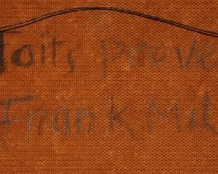 Les Toits by Frank Milo [1921-91], Mid-Century Modern ~ France 1968 $300