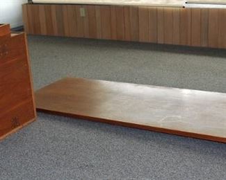 GEORGE NELSON OFFICE DESK FOR HERMAN MILLER TO BE USED WITH HIS CSS WALL UNIT $200.00