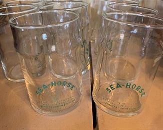 s82- 14 seahorse glasses from local business $10 