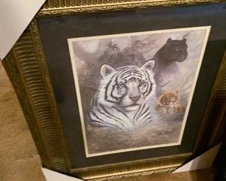 s113- tiger art $10 
