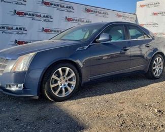 200: 200	

2009 Cadillac CTS
Year: 2009
Make: Cadillac
Model: CTS
Vehicle Type: Passenger Car
Mileage: 24965
Plate: JEBSCAD
Body Type: 4 Door Sedan
Trim Level: High Feature
Drive Line: AWD
Engine Type: V6, 3.6L
Fuel Type: Gasoline
Horsepower:
Transmission: Automatic
VIN #: 1G6DT57V090169636

Features and Notes:
MU Power Windows, Door Locks, Mirrors, Seats, Steering Wheel, Navigation, Leather Seats, Heated and Cooled Seats

Sold on application for duplicate title. 
DMV fees: $966 and $70 doc fees 