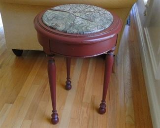 Small marble top table $40