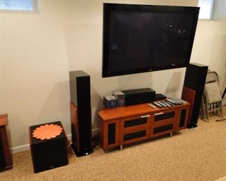 The speakers and Panamax are sold