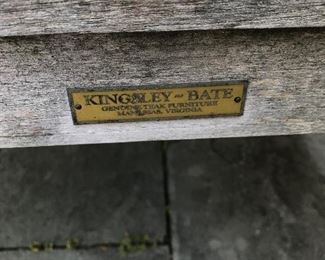 Kingsley Bate Teak Outdoor Furniture