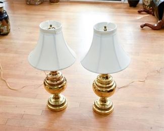 19. Pair Of Lamps